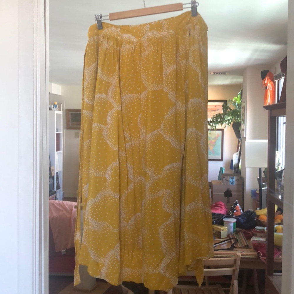 Anthro Maeve midi skirt